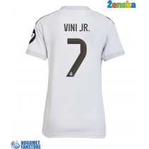 Real Madrid Vinicius Junior #7 Domaci Dres za Ženska 2025-26 Kratak Rukav